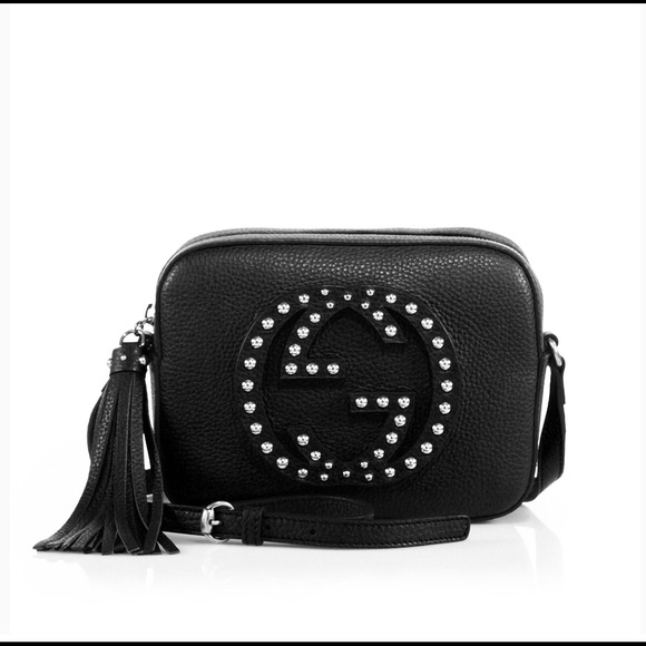 Gucci Handbags - Gucci Soho Studded Disco Bag